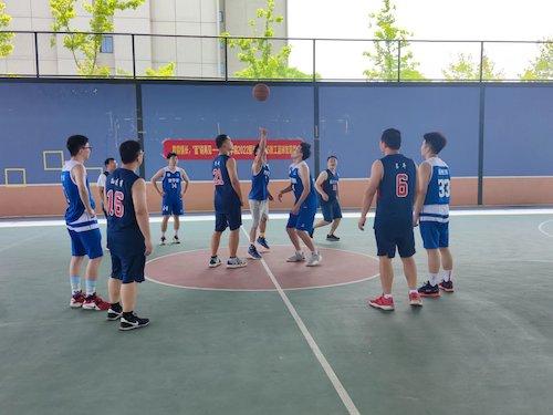 师生篮球赛